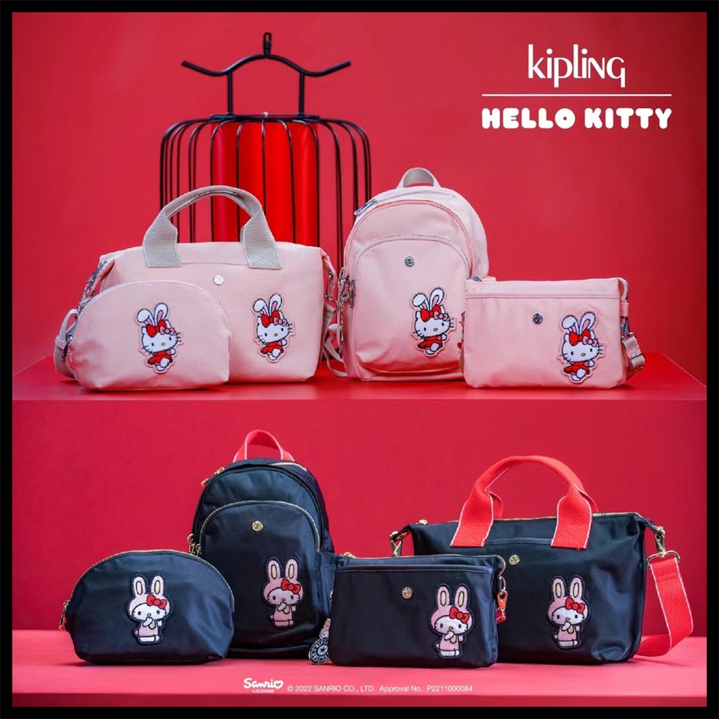 Kipling Limited Edition Backpack/Hello Kitty Joint Series Travel Bag