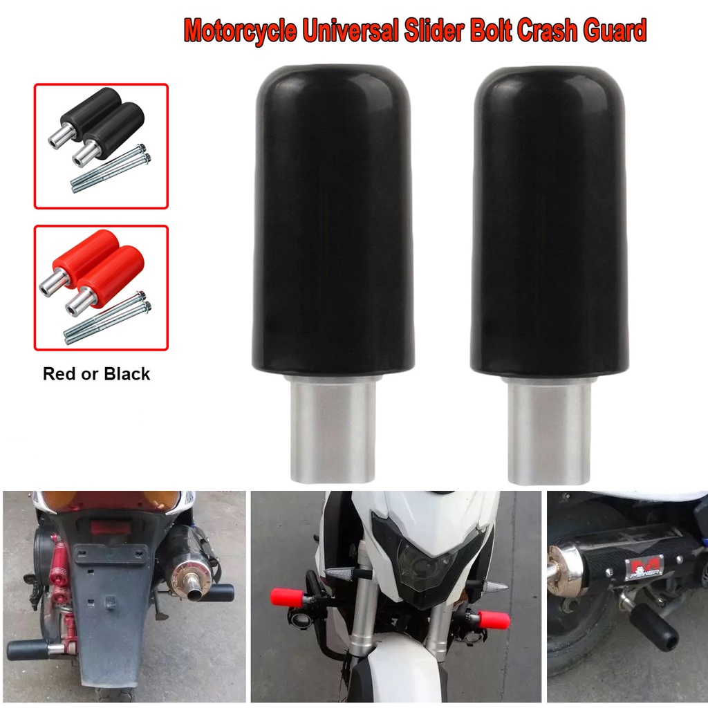 10mm Universal Motorcycle Frame Sliders Bumper Bolt Protector Crash
