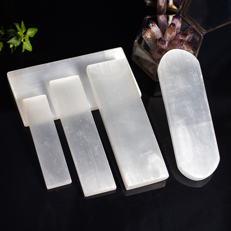 Healing Energy Morocco Natural Transparent Gypsum Sheet Cat Eye Gypsum ...
