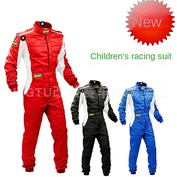 Children Kart One-Piece Racing Suit F1 Racing Motorcycle Motorcycle ...