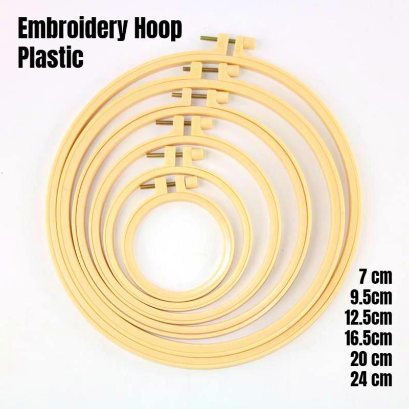 Embroidery Hoop Punch Needle Hoop Needlework Hoop Diy Plastic
