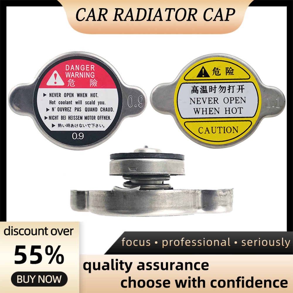 0.9/1.1Bar Car Radiator Cap 45mm Radiator Caps for General Car | Shopee ...