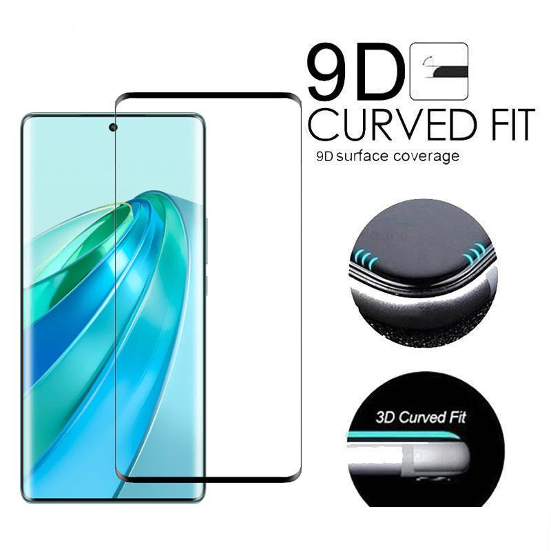 9D Full Cover Tempered Glass Explosionproof Screen Protector for Honor