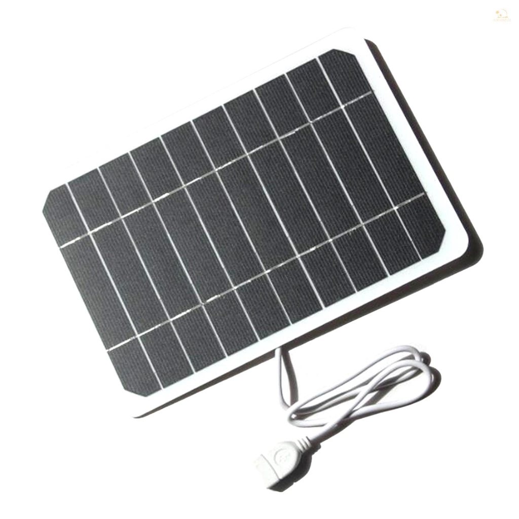 Sun6 5W 5V Small Solar Panel with USB DIY Monocrystalline Silicon Solar ...