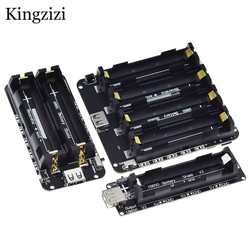 Two Voltage 18650 Lithium Battery Shield V8 Mobile Power Expansion ...