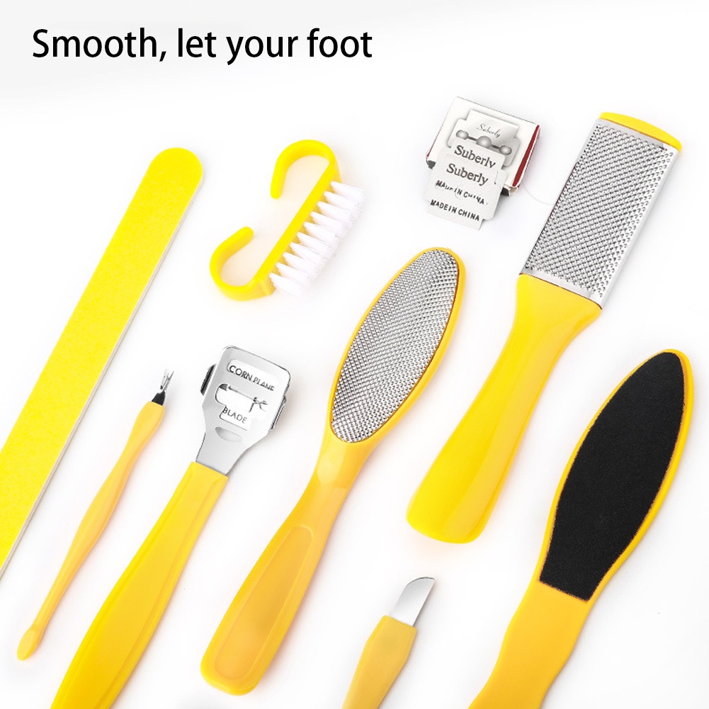 Foot Callus Remover Feet Scrubber Care Exfoliating Pedicure Portable