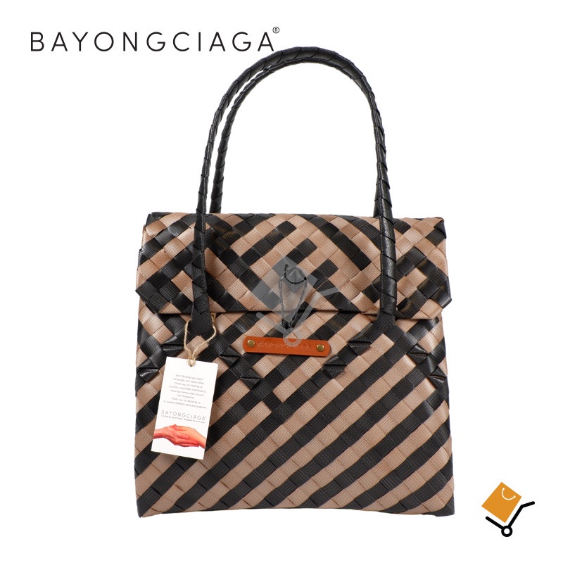 Bayongciaga Classic Luxe with Flap Bayong Bag Shopee Philippines