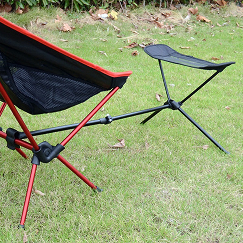 COOLSY Universal Camping Chair Foot Rest Ottoman Folding Attachable Leg ...