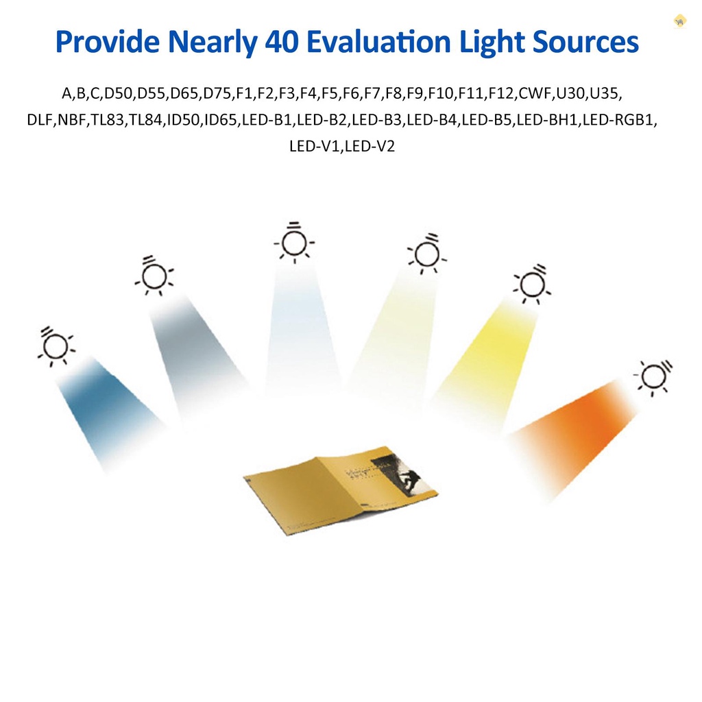 Portable Rechargeable Colorimeter Chromometer Handheld