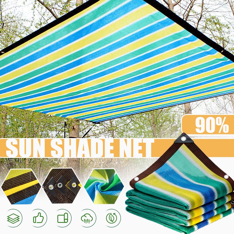 Sun Shade Net Anti-UV Awnings Shade Sail Sunscreen Shade Cloth Weather ...