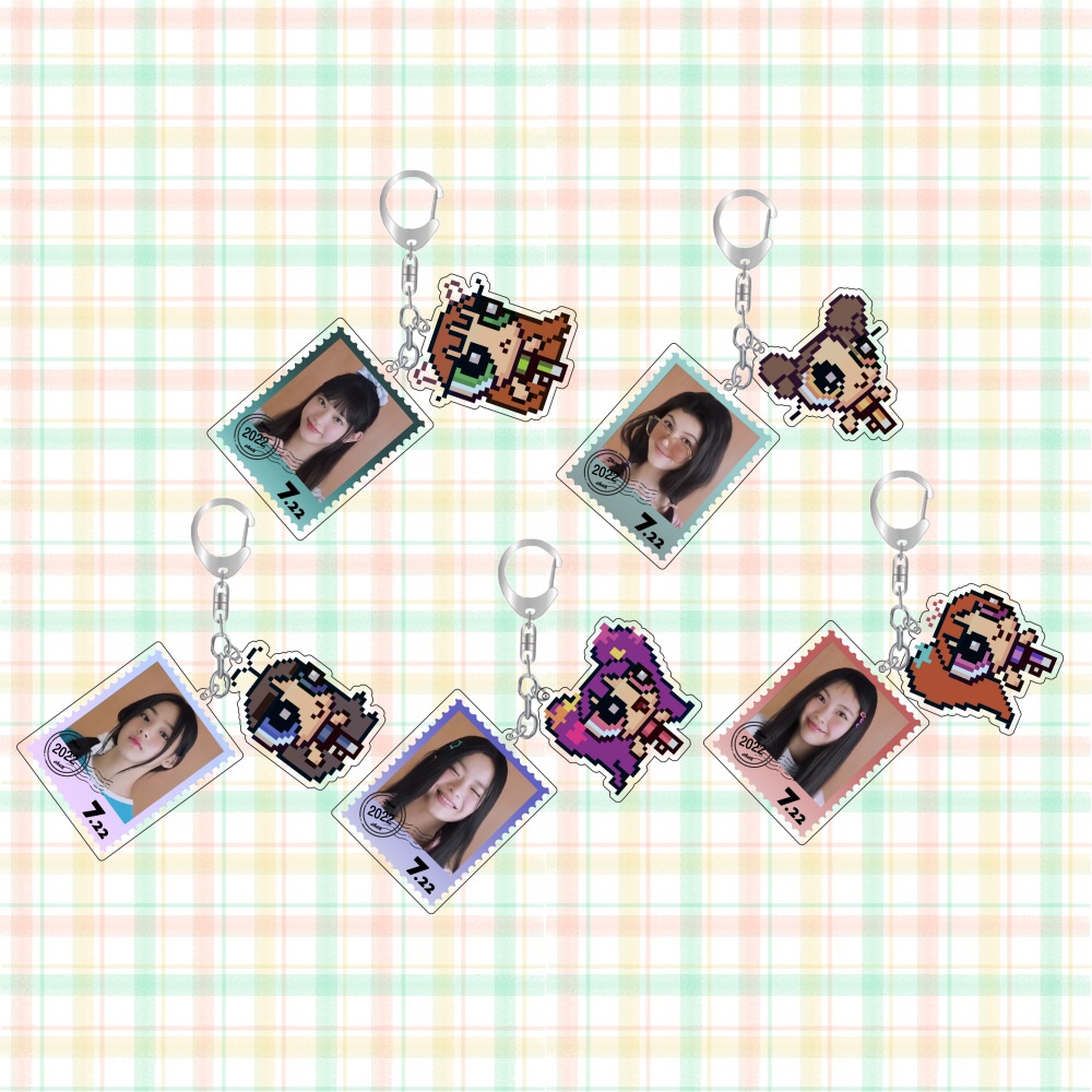 Kpop Newjeans Danielle Haerin Hanni Keychain Bag Pendant Shopee