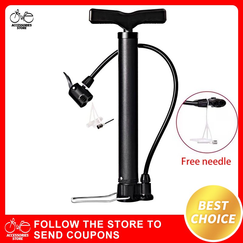 120Psi High Pressure Bike Air Pump Balls with Base Tire Pump Mountain