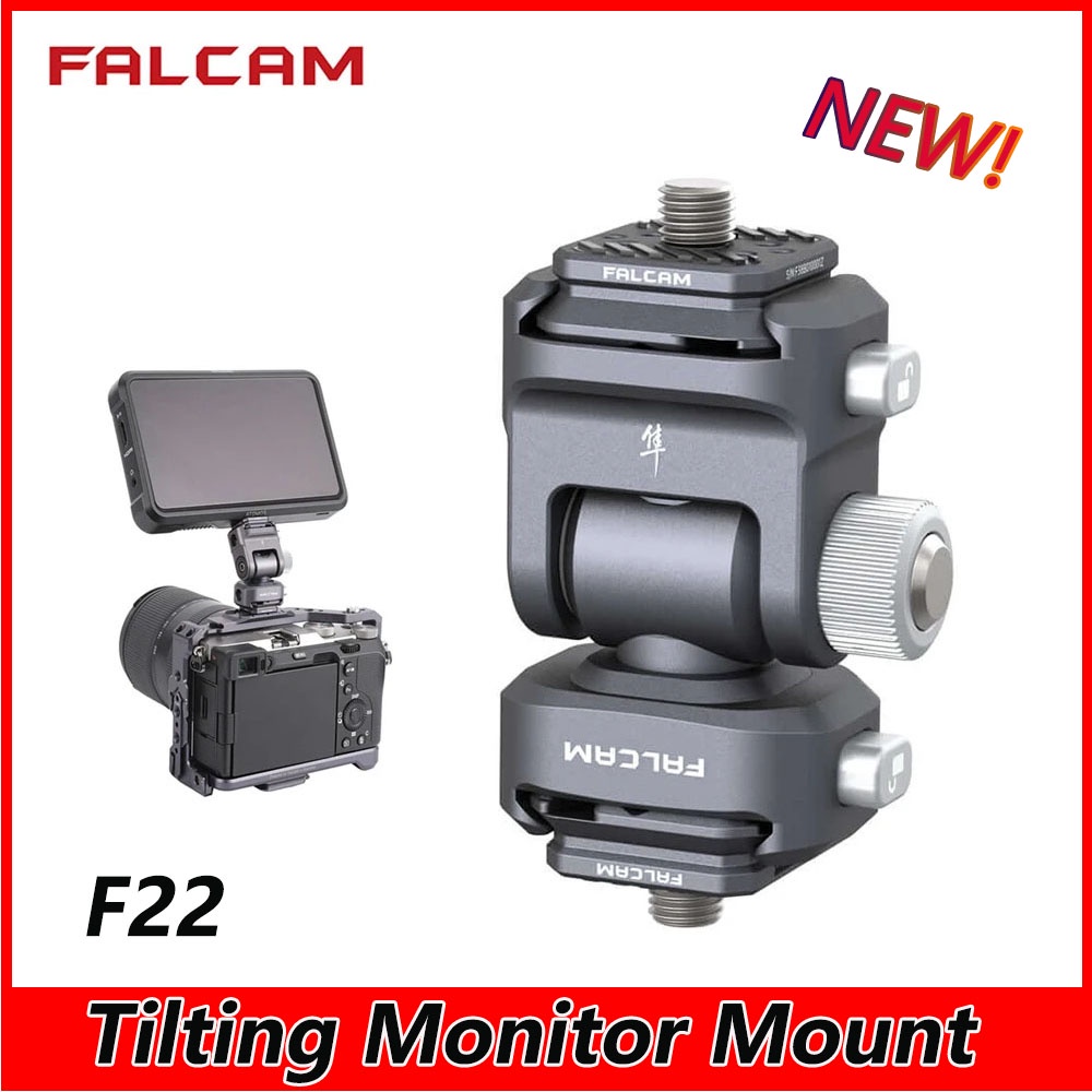 Falcam F22 Quick Release Monitor Holder Camera Clamp Pan Tilt Fluid