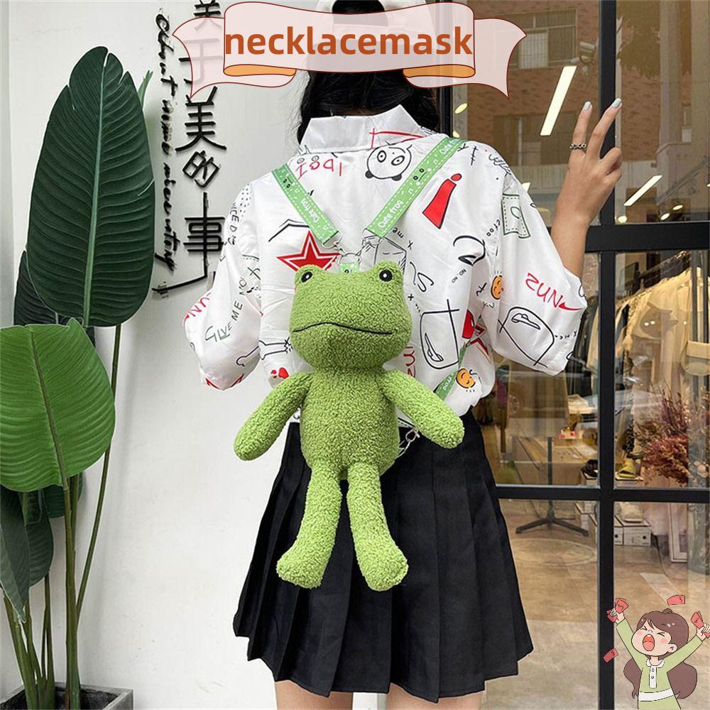 NLM Frog Backpack Gift Ugly Cute Female Funny Messenger Bag Shopee