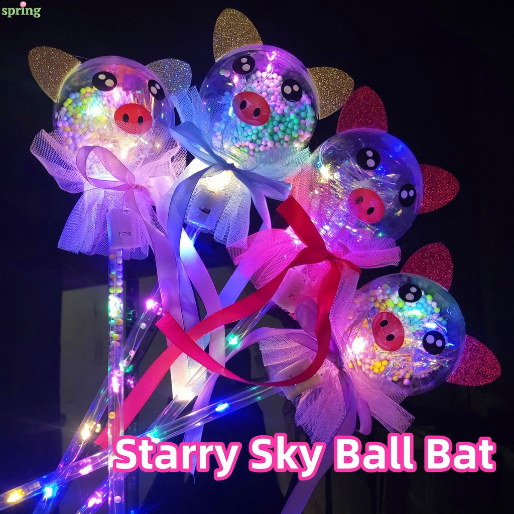 9 Types Colourful LED Girl Baby Doll Light Stick/Lampu Hadiah Hari Jadi