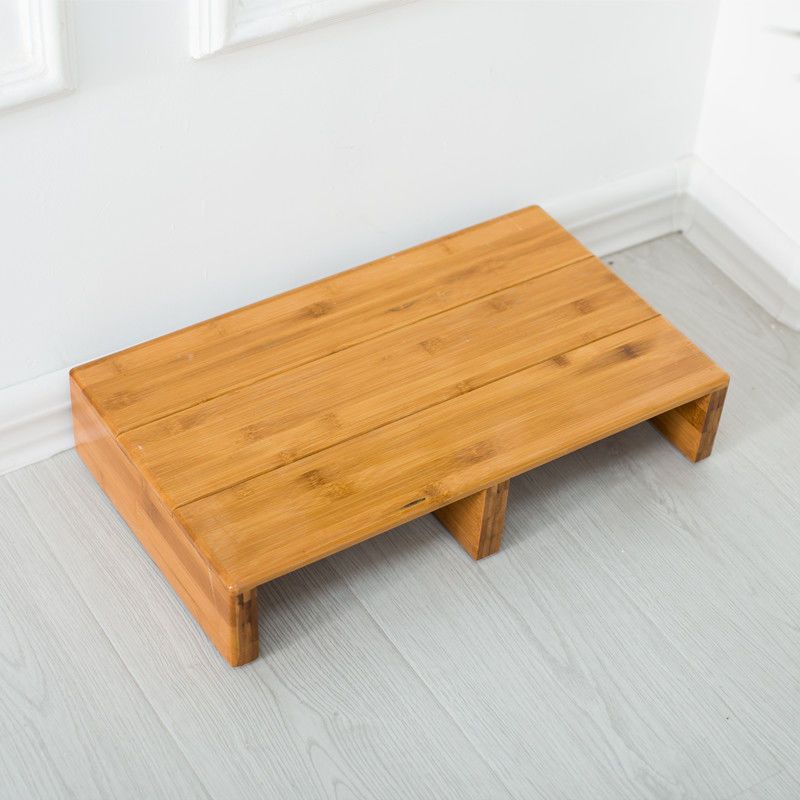 Solid Wood Footstool Footrest Step Stool Customizable Adult Office ...