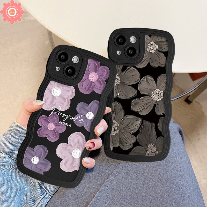 Retro Flowers Case Realme C53 C55 C25 C25Y C12 C33 C35 C21Y C11 C30 C15 ...