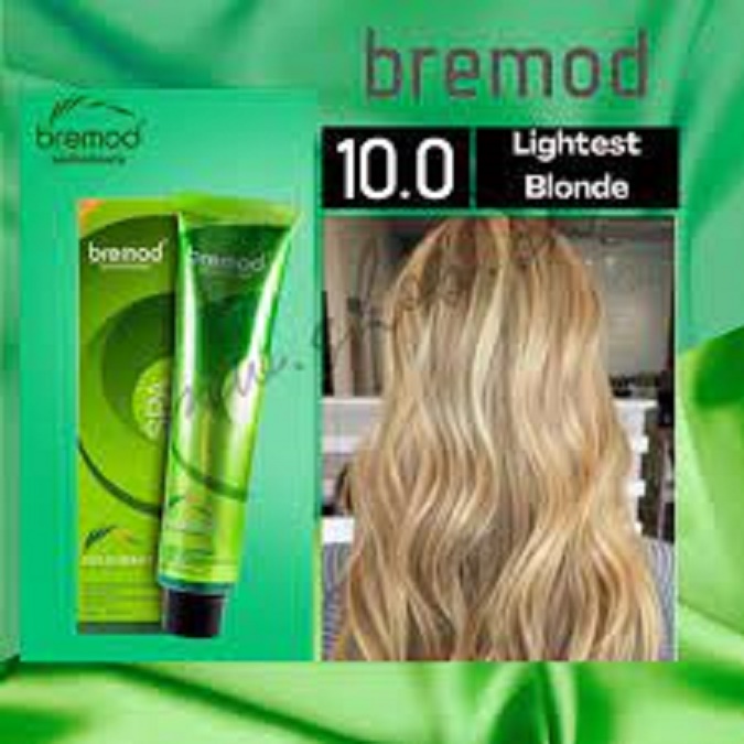 Bremod Hair Color and Oxidizer 10.0 Lightest Blond Beutychoice Shopee