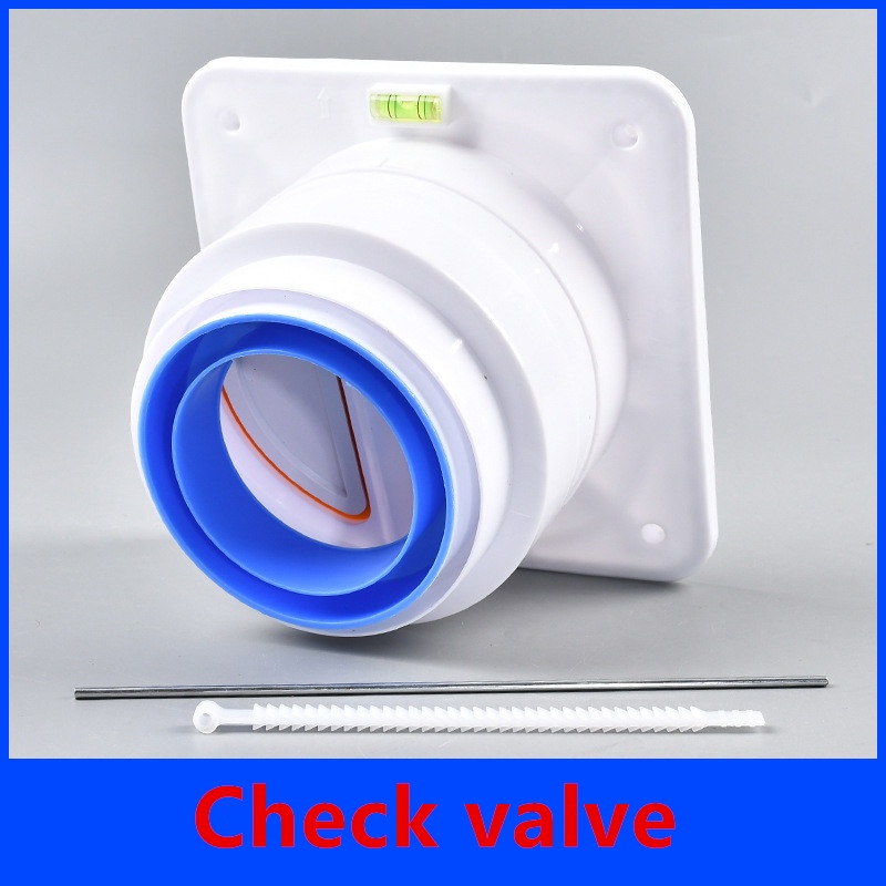 Check Valve Exhaust Fan Round Pipe Backdraft Damper Air Duct ...