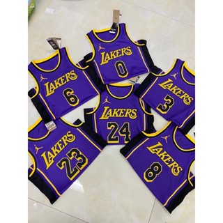 LAKERS EARNED EDITION JERSEY CUSTOMIZED NAME AND NUMBER