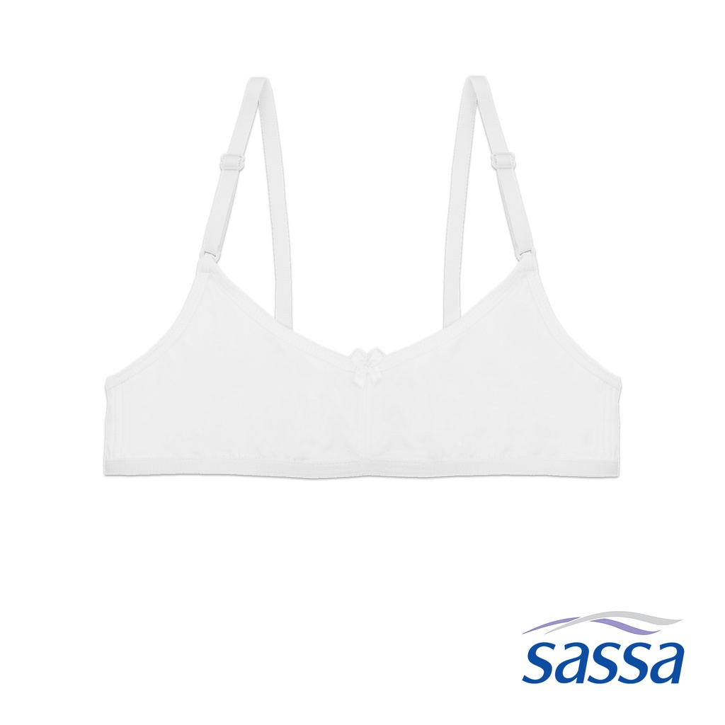 Sassa Basic Training Bra with Ribbon Teens Underwear | Shopee Philippines