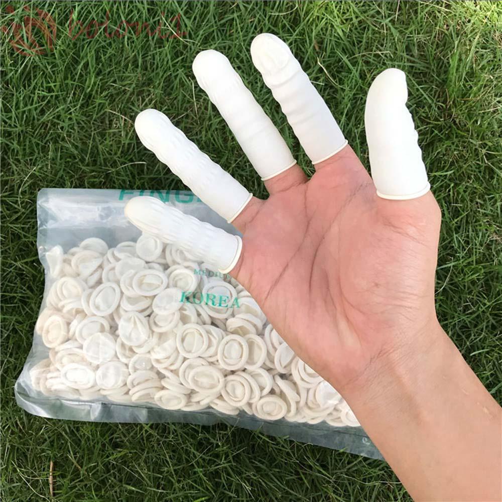 [COD] 100pcs Finger Cots Nonslip Fingertips Protector Gloves Finger