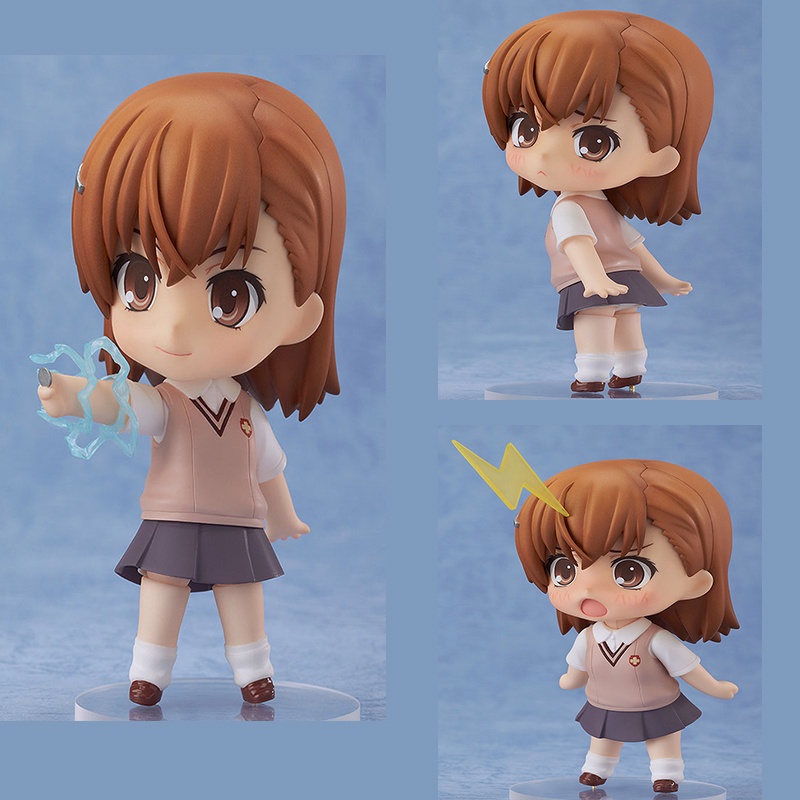 Anime Toaru Kagaku No Railgun S Nendoroid Mikoto Misaka #345 PVC Action ...