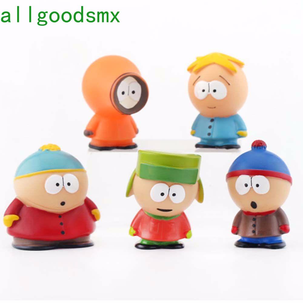 Lot Figurines South Park – Cartman, Kenny, Stan – PVC, Complet