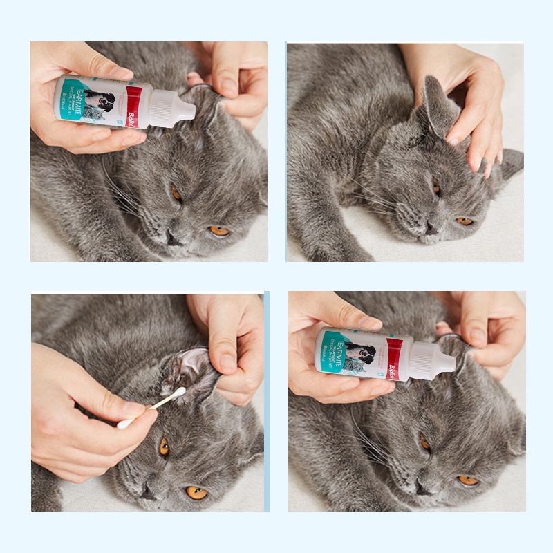 Tom Bioline Ear Flea Oil Medicine Cat Dog Ear Mite Bioline Ear Mite Oil