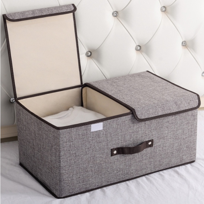XXK Multifunction Folded Storage Box Garment Cloth Wardrobe Laundry ...