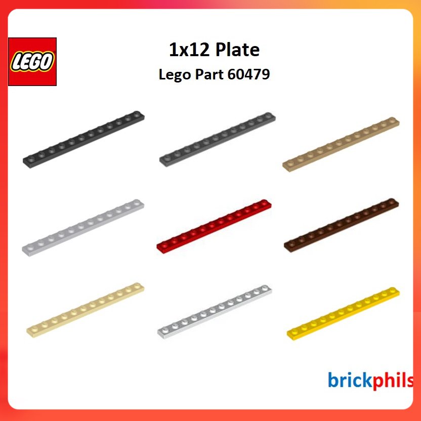 1x12 Plate Lego Part 60479 | Shopee Philippines