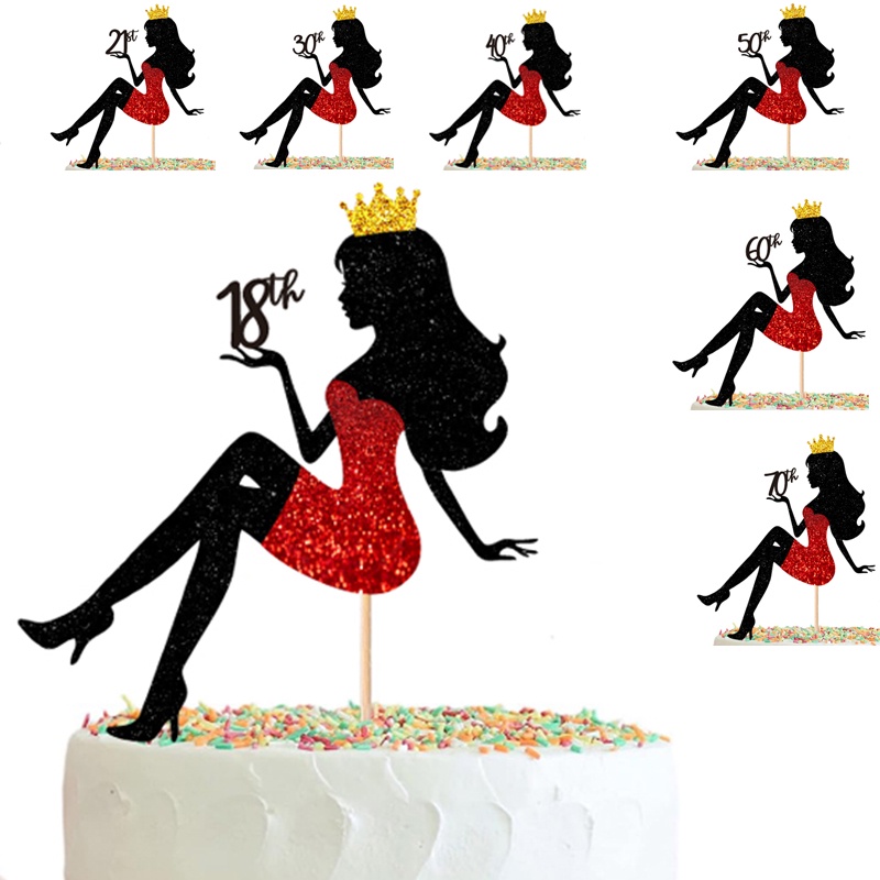 6 Stück High Heels Cupcake Topper Aus Acryl – Personalisierte Kuchen-Deko Für Hochzeit & Geburtstag (15,5 X 10,5 Cm)