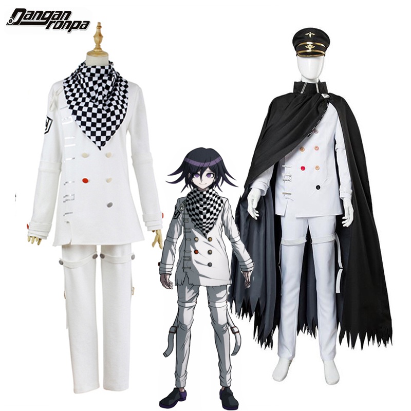 Anime danganronpa v3 ouma kokichi cosplay costume japanese game school ...