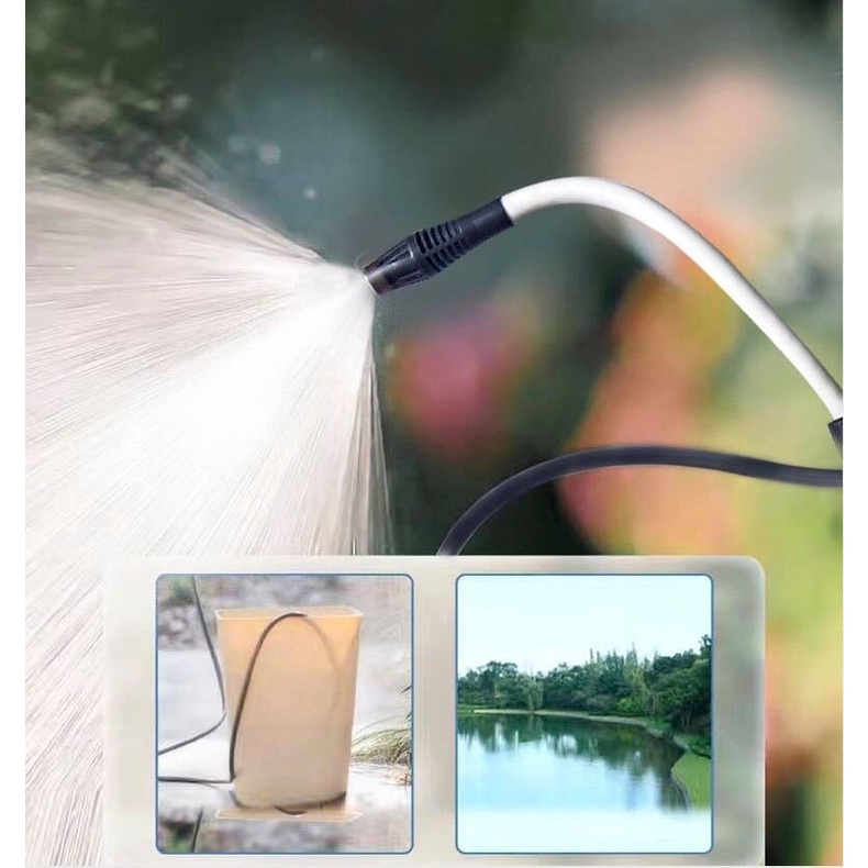 Electric Garden Lawn Sprayer With 2m Hose, Rechargeable