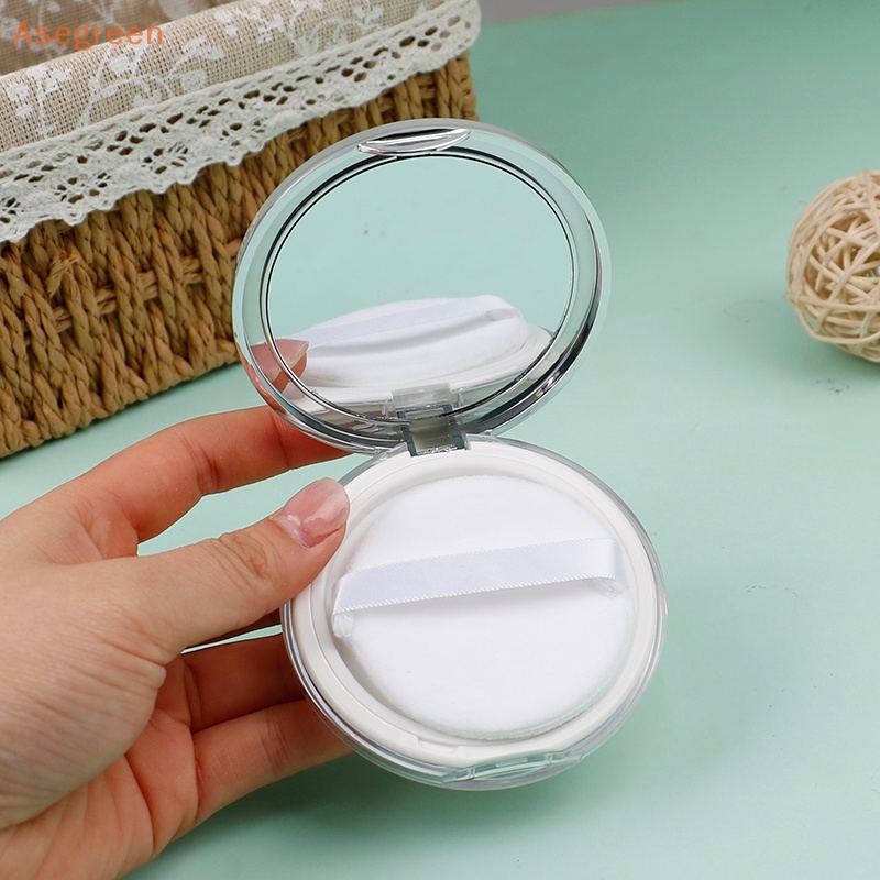 Asegreen 5g Portable Powder Box Empty Travel Makeup Container with