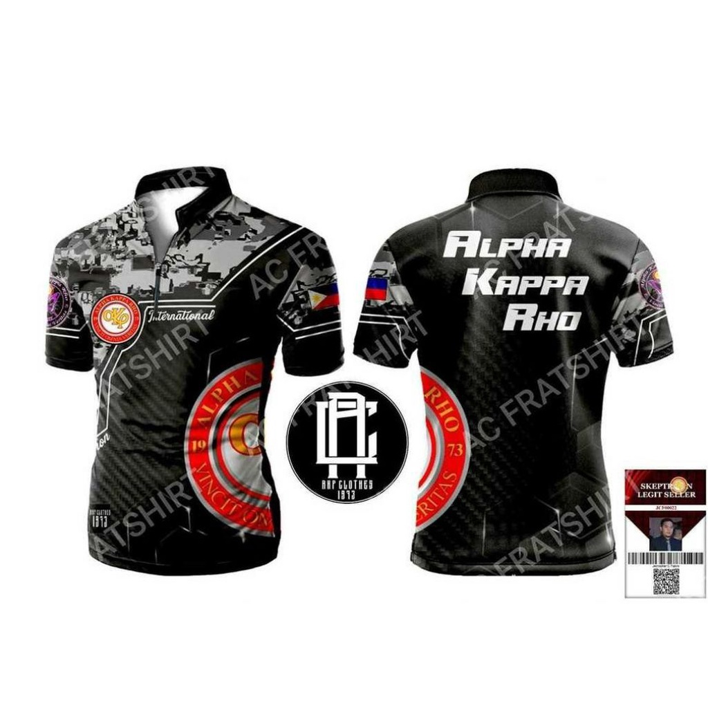 AKP full sublimation adult zip polo shirt | Shopee Philippines