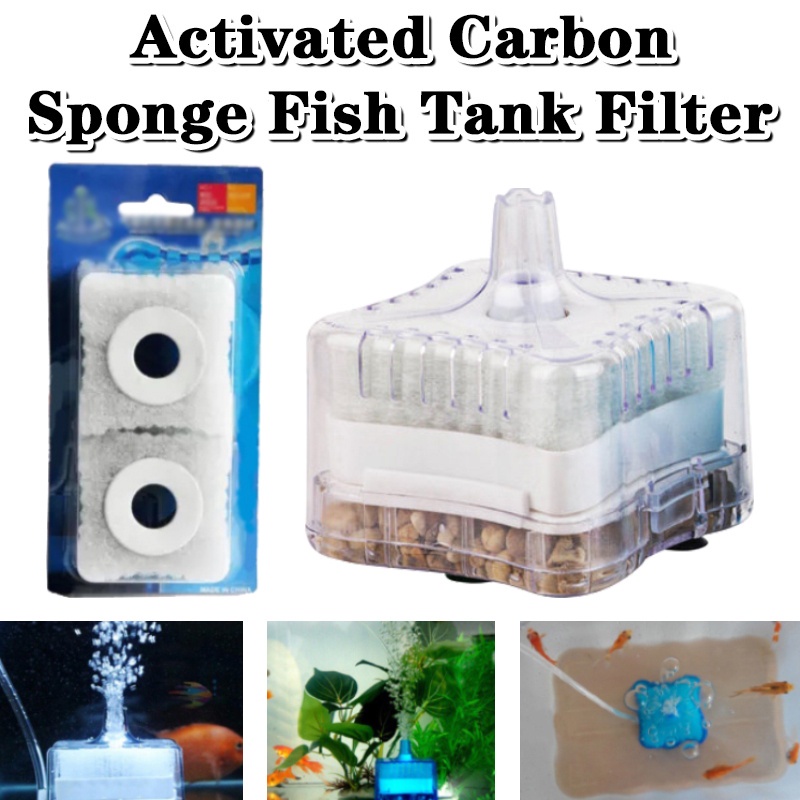 Aquarium Biochemical Sponge Fish Corner Filter Oxygen Pump Small fish