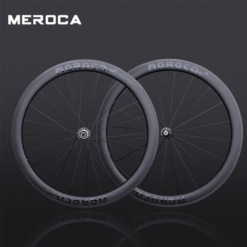 MEROCA Carbon Road Bike Wheelset 38 50mm Hub 100mm 130mm Super Light Quality Carbon Rim Brake 700C Wheel Cycling Shopee Philippines