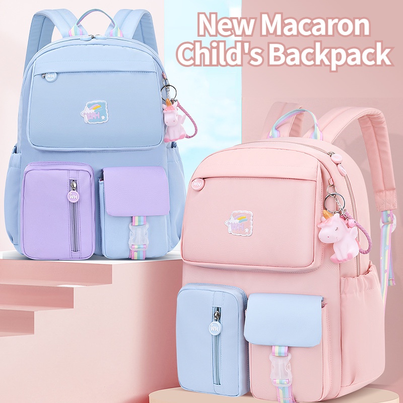 Backpack For Kids Waterproof Large Capacity School Bag Korean Style