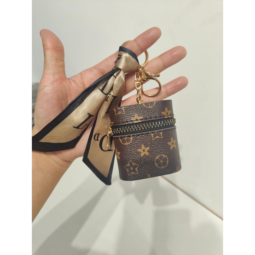 Creative bag pendant key chain coin purse portable mini storage ...