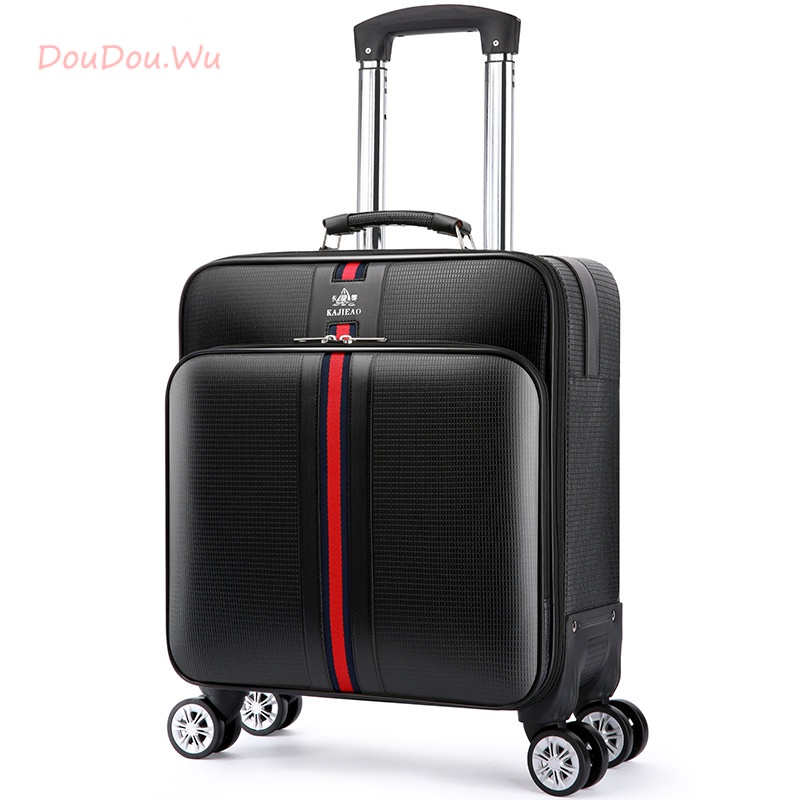 Student suitcase Men's 18inch boarding case portable trolley case