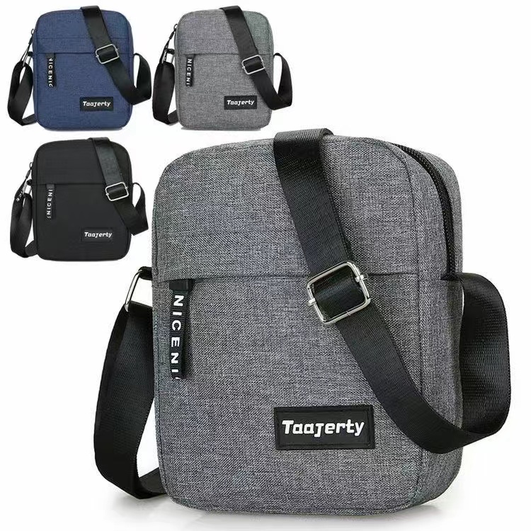 Men's single shoulder bag portable waterproof small bag sports