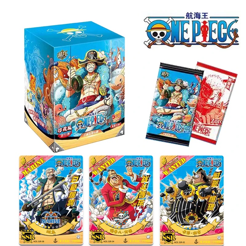 Anime One Piece Collection Cards Booster Box Full Set Collection ...