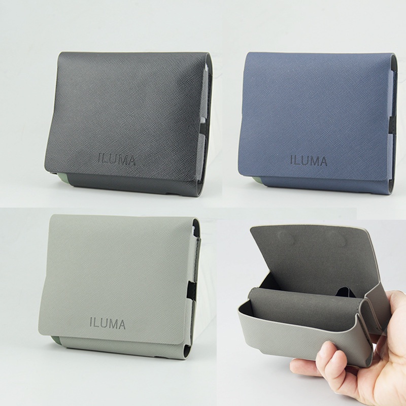 Flip Leather Pouch Casing For iqo iluma Storage Cover Case For iluma i ...