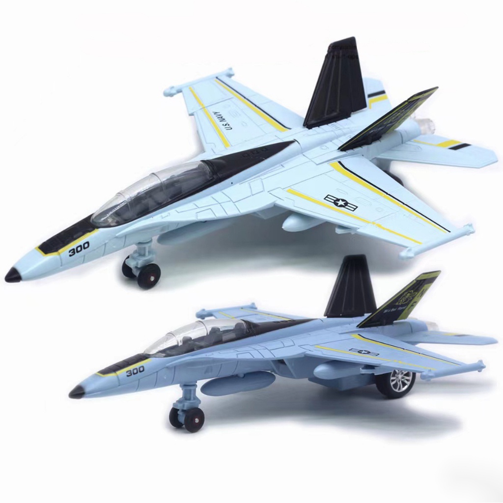 [Ready Stock] 21CM Alloy F-18 American Fighter Model Toy Us Navy ...