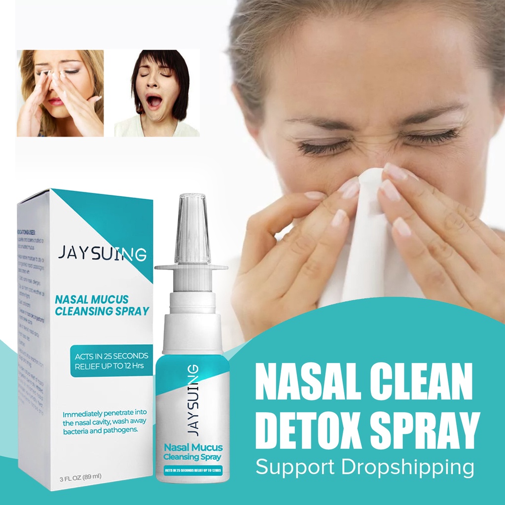 Chronic Rhinitis Treatment Spray Runny Nose Congestion Clearing Detox