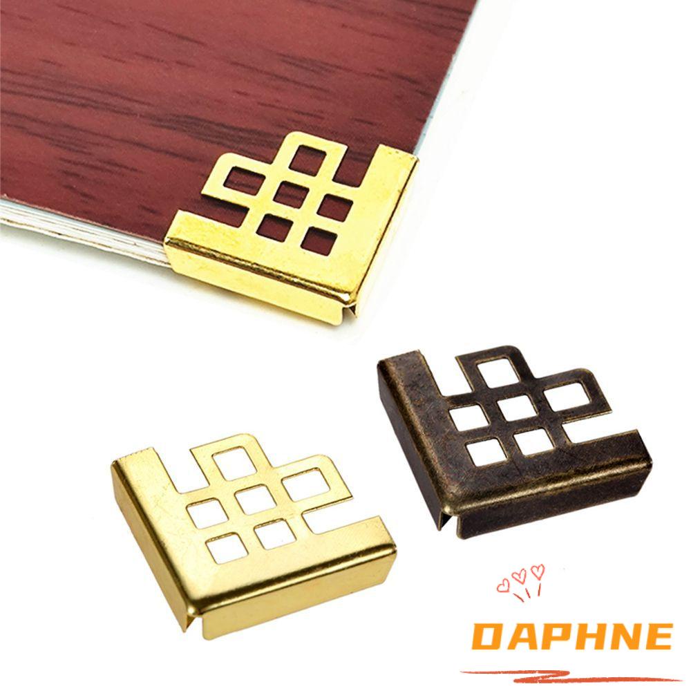 DAPHNE Corner Protector 16*16mm Brass Jewelry Box for Books Menus Folders Photo Frame Decorative