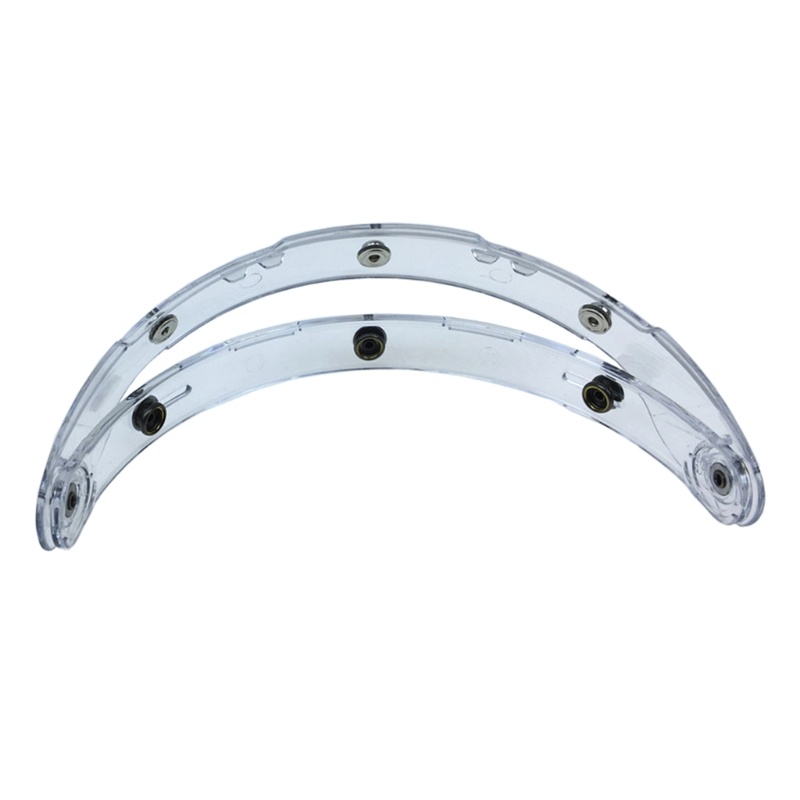 Alilin Universal Motorcycles Helmet Bubble Shield DIY Flip Up ...
