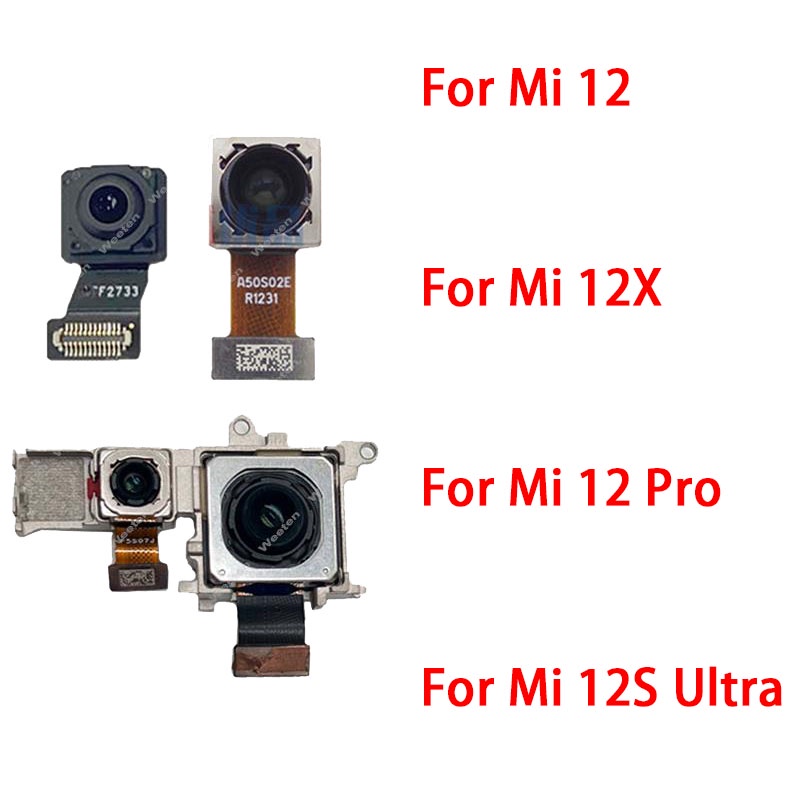 Front Rear Main Camera For Xiaomi 12 12 Pro 12x Facing Selfie Front ...