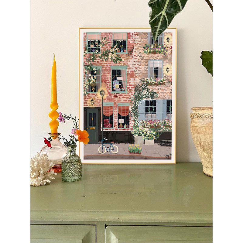 Decorative Paintings galison Nordic Decorative Paintings Table Bedroom ...